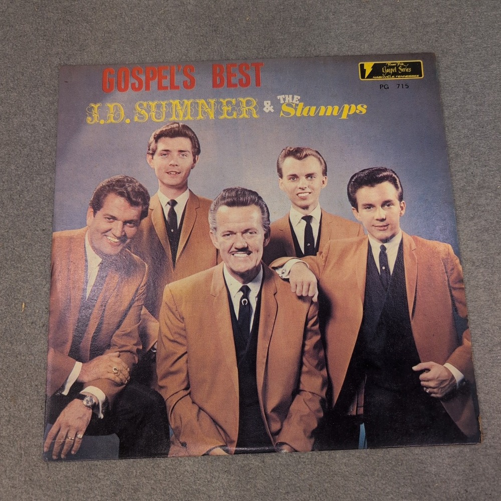 JD Sumner & The Stamps Gospel's Best Vinyl LP Power Pak PG-715 Religious Record - Picture 1 of 2